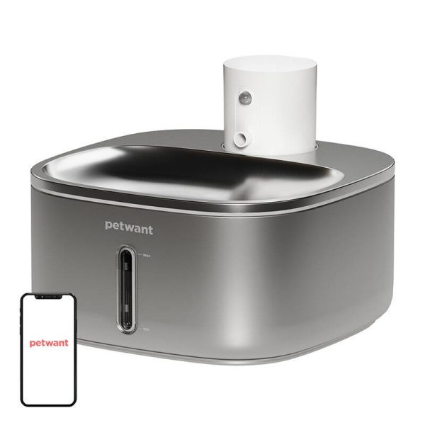 Water Fountain for pets Petwant W4-S1 (stainless steel) - Image 3