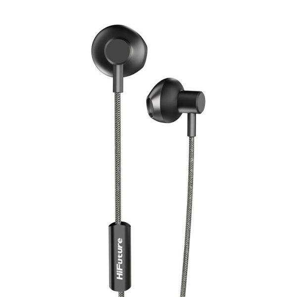 HiFuture Mi5 Wired Earphones (black) - Image 2