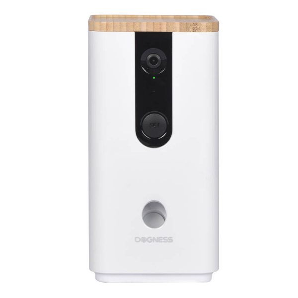 Smart snack feeder with camera T03 Dogness (White) - Image 2