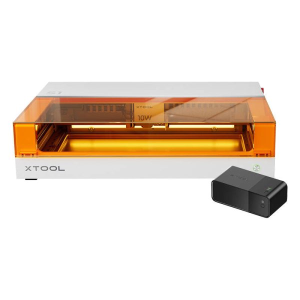 2-in-1 laser engraving machine xTool S1 40W Basic (White) - Image 2
