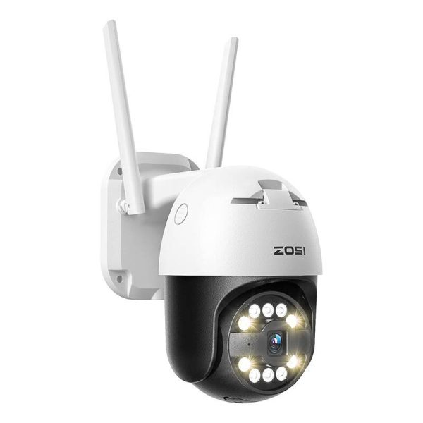 IP Outdoor Camera ZOSI C296 WiFi Pan Tilt 5MP IP66 with 32GB microSD card - Image 2