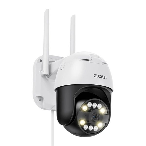 IP Outdoor Camera ZOSI C296 WiFi Pan Tilt 8MP Dual IP66 with 32GB microSD card - Image 2