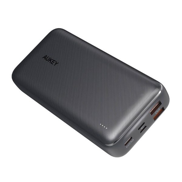 Powerbank Aukey PB-N74S, 20000mAh, 20W PD, 22,5W SCP (black) - Image 2