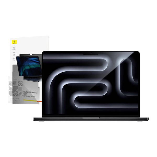 Screen Protector Baseus Magic Drawing for MacBook Pro 13" (2022) + cleaning kit (clear) - Image 5