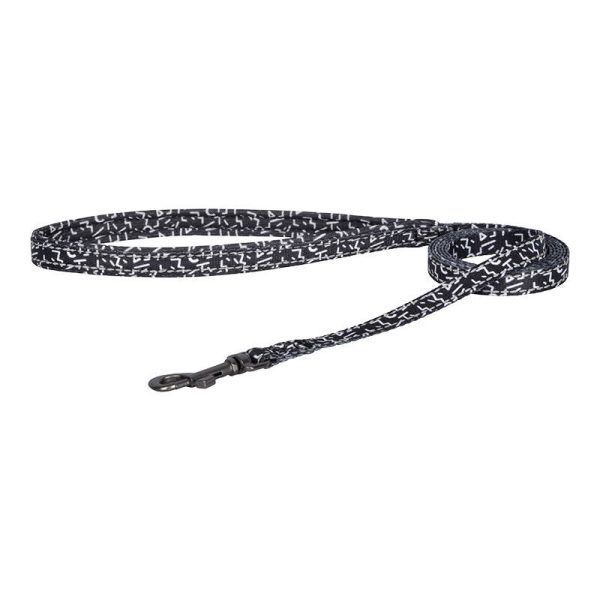 Cat set Dogness harness and leash (Black and white) - Image 3