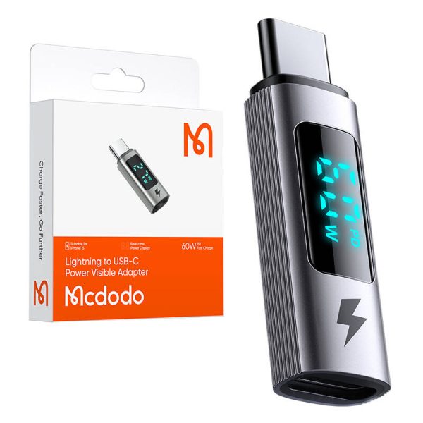 Adapter / connector Lightning to USB-C Mcdodo OT-5990, PD 36W - Image 4