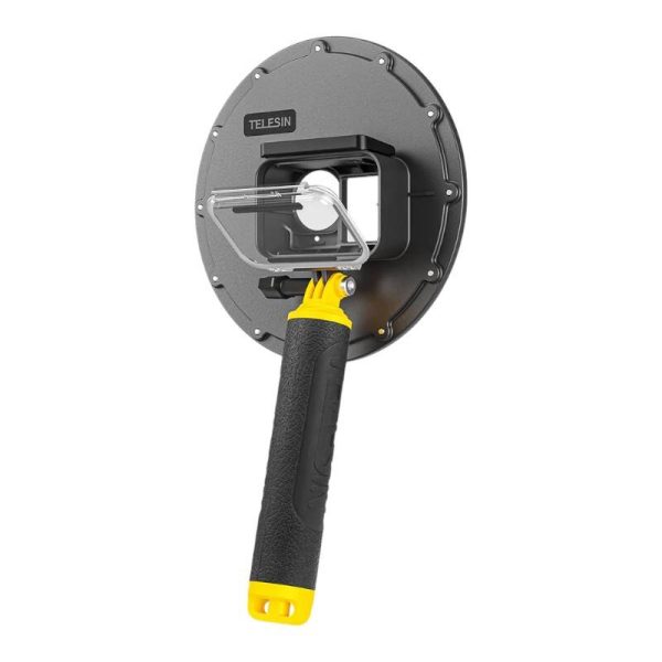 Waterpoof dome port Telesin for DJI Action 4 / 3 - Image 6