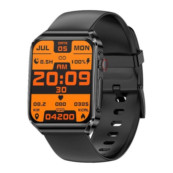 Smartwatch BlitzWolf BW-HL6 Black Silicone (black) - Image 2