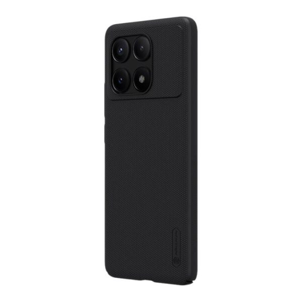 Case Nillkin Super Frosted Shield Pro for Xiaomi Redmi K70E/Poco X6 Pro 5G (black) - Image 2