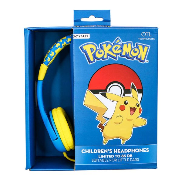 Wired headphones for Kids OTL Pokemon Pikachu (blue-yellow) - Image 4