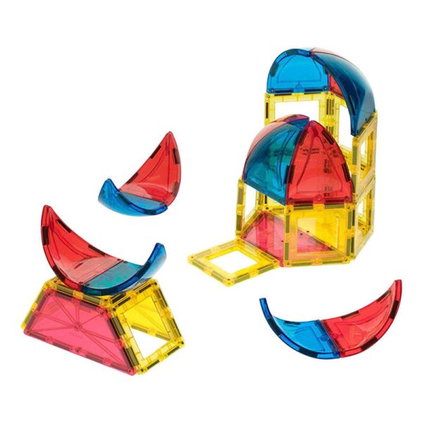 Magnetic tiles 3D Dome Playmags 164 - 28 pcs set - Image 2
