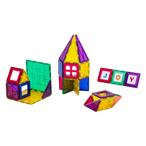 Magnetic tiles 3D Playmags 165 - 32 pcs set - Image 2