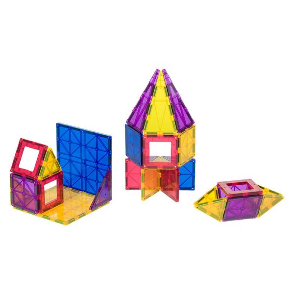 Magnetic tiles 3D Playmags 165 - 32 pcs set - Image 3