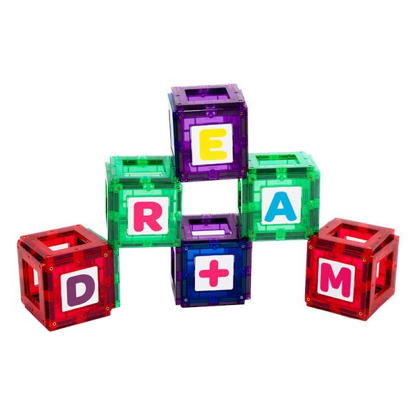Magnetic tiles 3D Playmags 170 - 80 pcs set - Image 4
