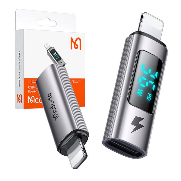 USB-C to Lightning adapter, Mcdodo OT-6100, 36W (black) - Image 3