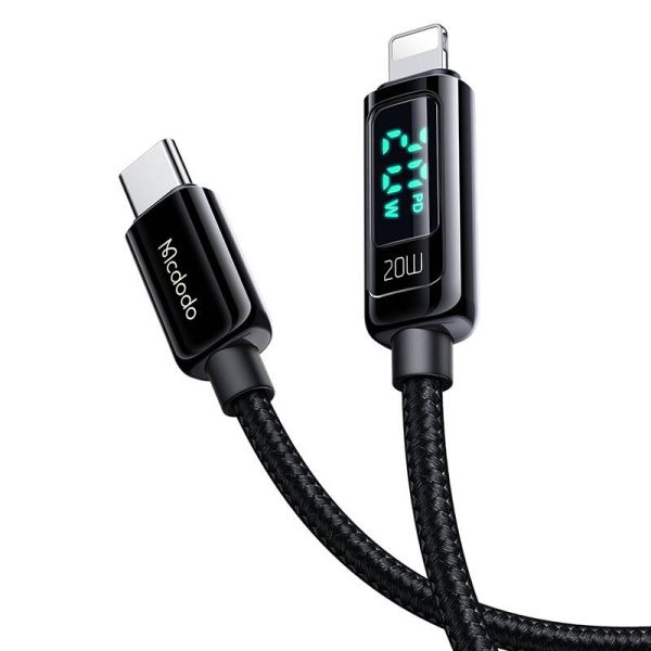 Mcdodo CA-8810 USB-C to Lightning cable, 36W, 1.2m (black) - Image 3