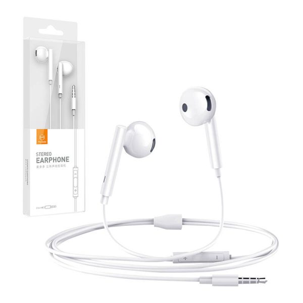 Mcdodo HP-6080 in-ear, wired headphones (white) - Image 5