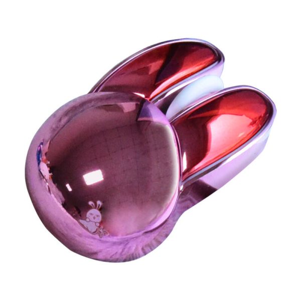 MOFII Wireless+Bluetooth Mouse Rabbit M6DM Chromed (Pink) - Image 2