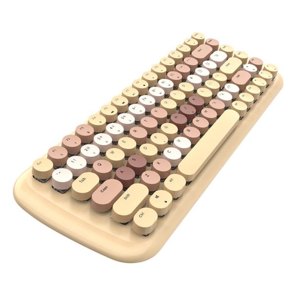 MOFII Wireless Mechanical Keyboard with Bluetooth ROMI 2.4G (Brown) - Image 3