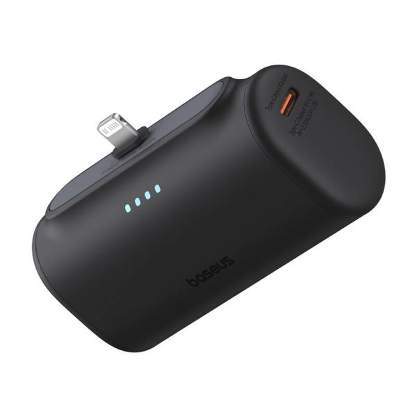 Powerbank OS-Baseus Compact IP 5000mAh 20W (black) — изображение 2