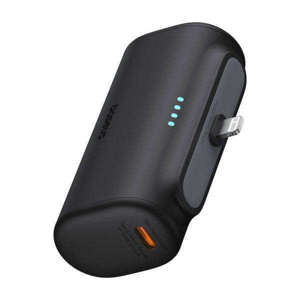 Powerbank OS-Baseus Compact IP 5000mAh 20W (black) — изображение 3