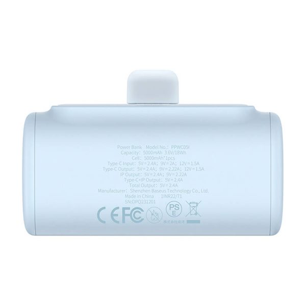 Powerbank OS-Baseus Compact IP 5000mAh 20W (blue) - Image 5
