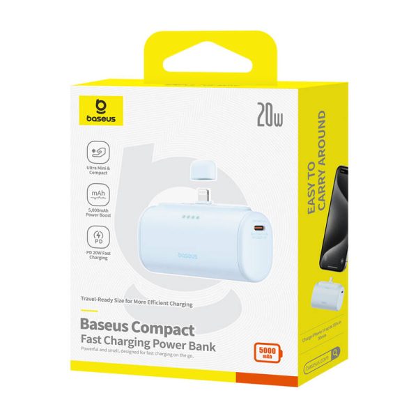 Powerbank OS-Baseus Compact IP 5000mAh 20W (blue) - Image 6