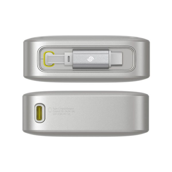 Powerbank Baseus OS Free2Pull 10000mAh 30W +cable (grey) - Image 3