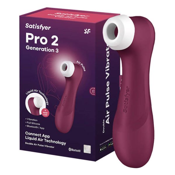 Clitoral Massager with App Satisfyer Pro 2 Generation 3 (red) - Image 2