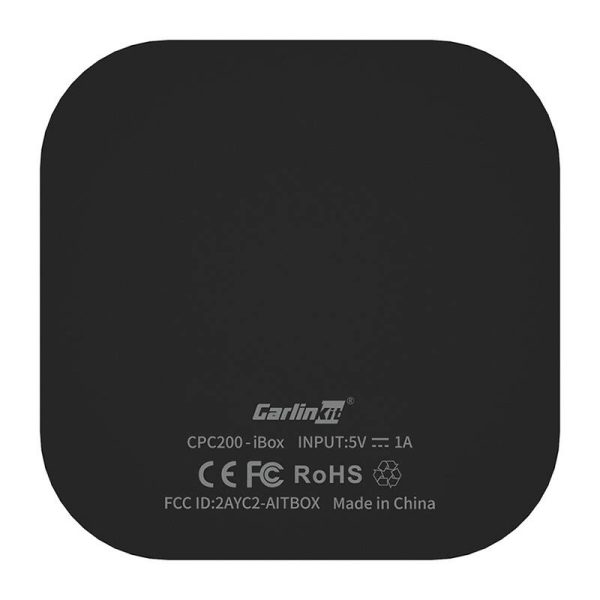Carlinkit Tbox Basic (2+16G) wireless adapter Carplay/Android (black) — изображение 4