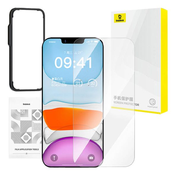 Baseus privacy tempered glass Superior HD for iP 11Pro/X/XS +cleaning kit and EasyStick - Image 5