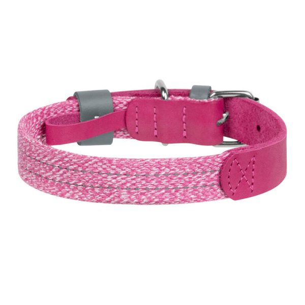 Classic Dog collar Waudog size L pink - Image 2