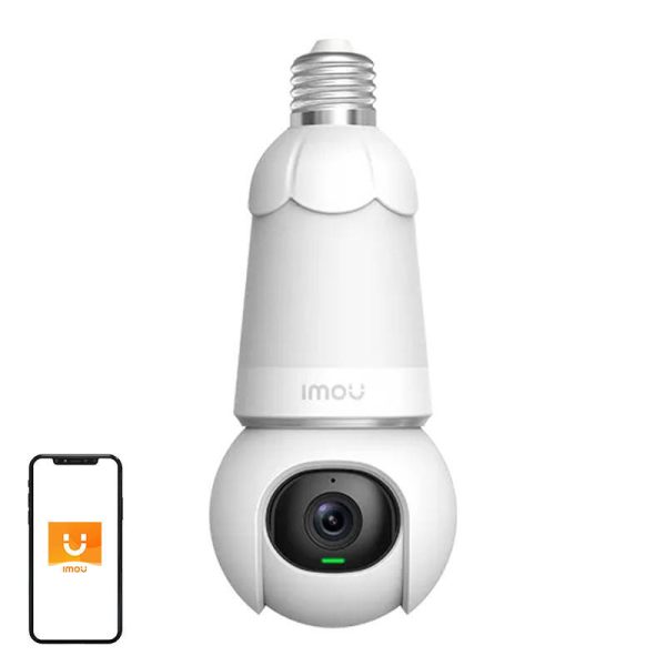 2in1 Bulb and 360° Outdoor Camera WiFi IMOU Bulb Cam 5MP - Image 2