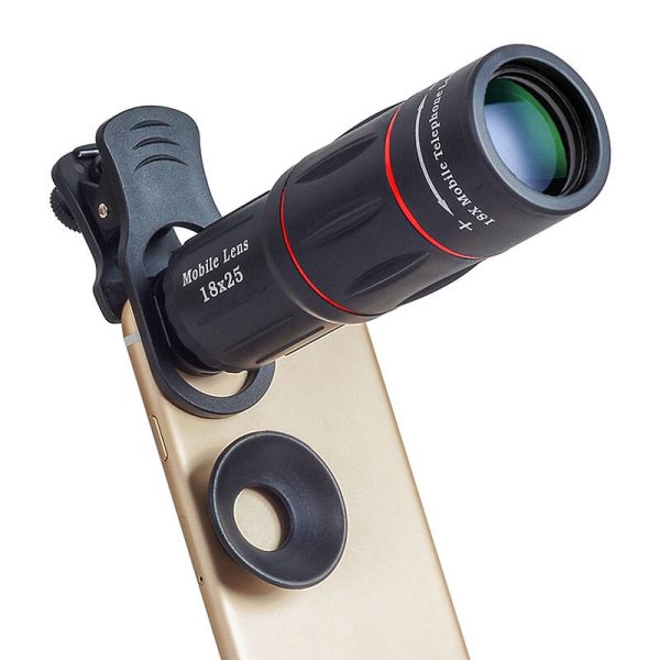APEXEL APL-T18ZJ 18X camera lens with tripod (black) - Image 2