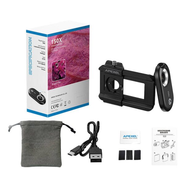 Lens for phone 150x APEXEL APL-MS150 - Image 4