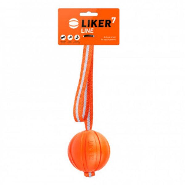 Ball on a rope for puppies and small dogs Liker Line 7 Waudog - Image 2