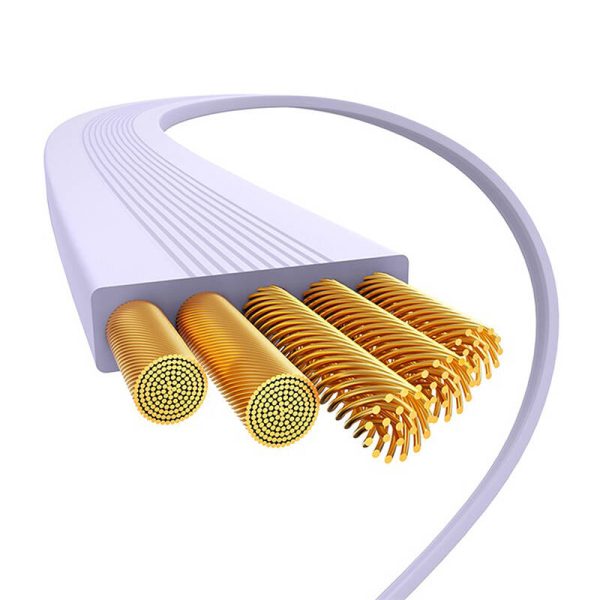 USB Cable Baseus Free2Pull USB-C to iP 20W 1m (purple) — изображение 5