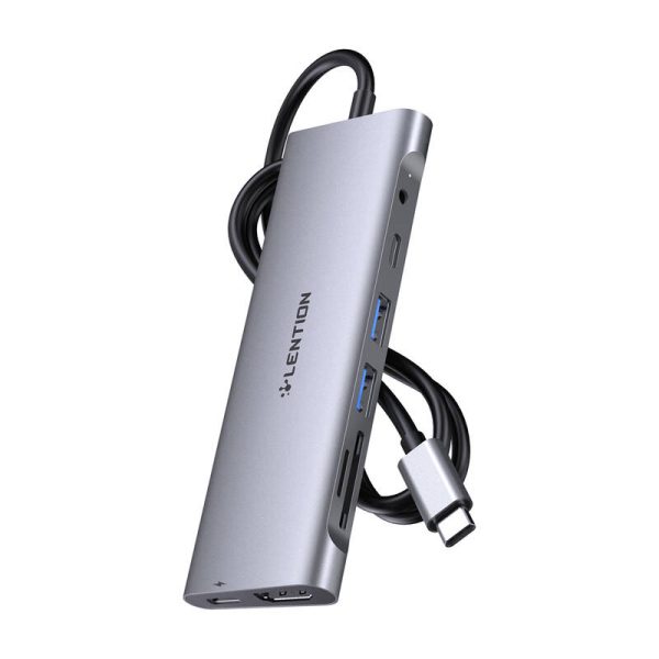 Lention Adapter/HUB 1m gray - Image 2