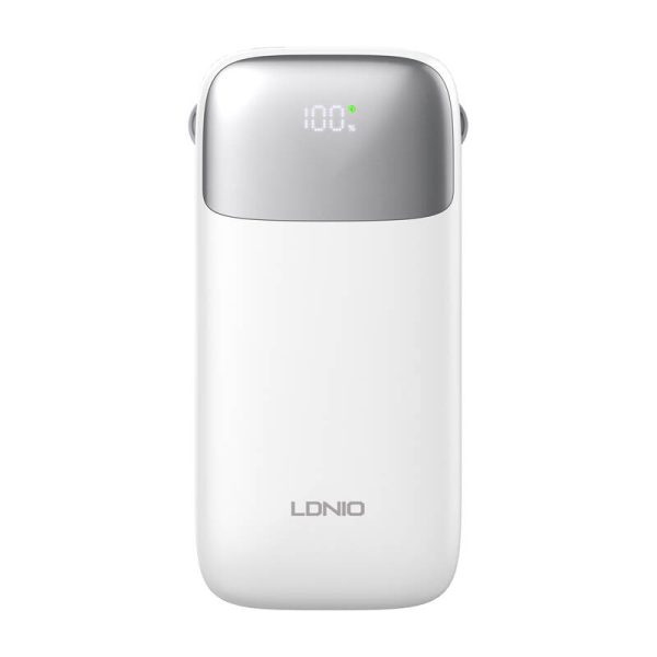 Powerbank LDNIO PQ20 22.5W 20000mAh USB-C, lightning (biały) - Image 2