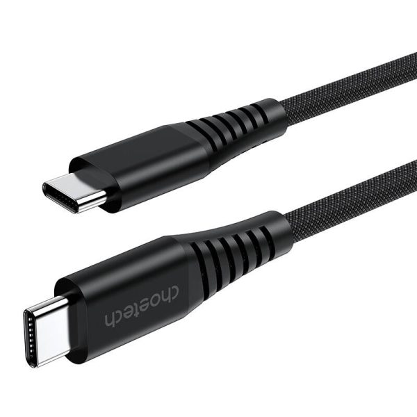 Choetech XCC-1051 USB-C to USB-C magnetic cable, PD 240W 1.8m (black) - Image 2