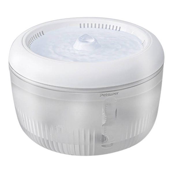 Smart Water Fountain for pets Petsuper PW02 2,5L (white) - Image 2