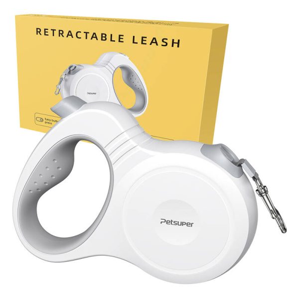 Petsuper Dog Automatic Retractable Leash 5m (white) - Image 4