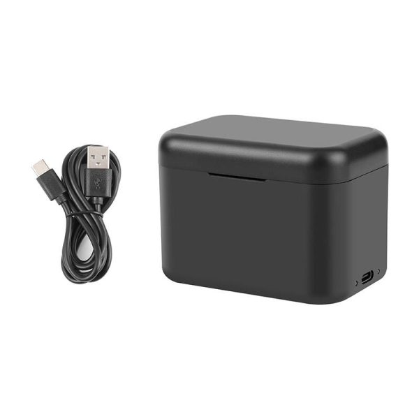 Charging case for batteries and memory cards PULUZ for Insta360 X4 (black) - Image 5