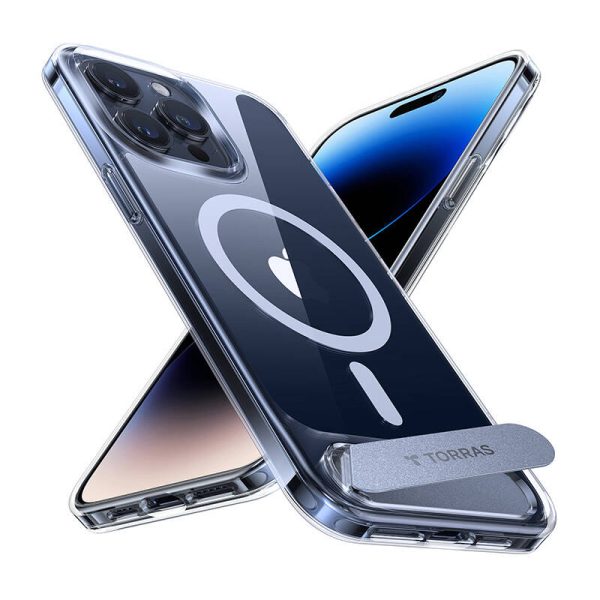 Torras UPRO Pstand Case for iPhone 15 Pro Max (transparent) — изображение 2