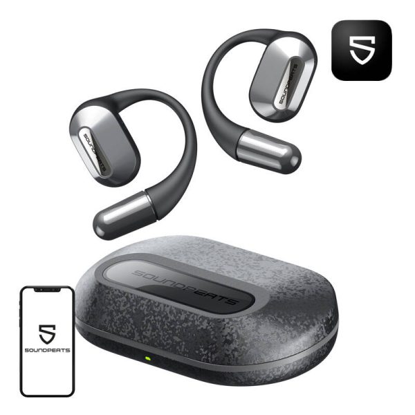 Wireless earphones Soundpeats HearFit (black) - Image 2