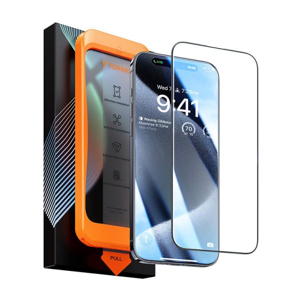 Tempered glass for iPhone 15 Pro Torras InstaII Master - Image 3