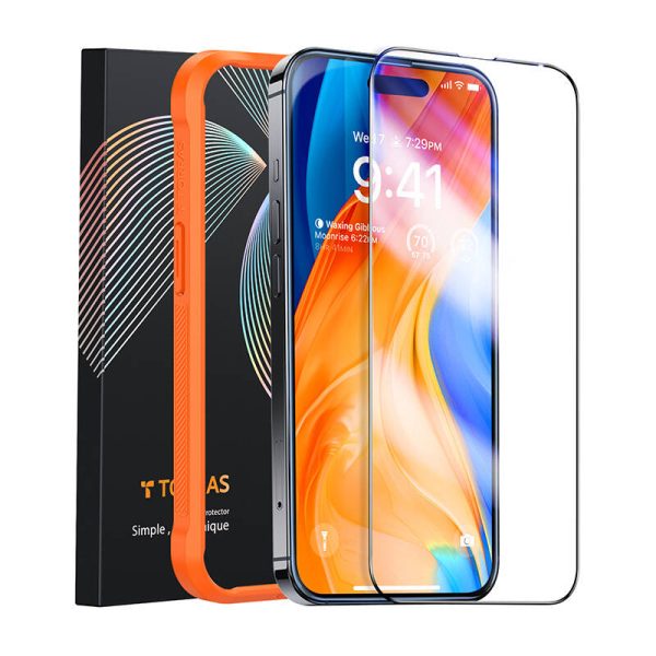 Tempered glass for iPhone 15 Pro Torras InstaII Master - Image 5