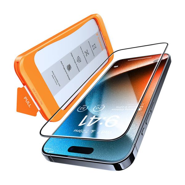 Tempered glass for iPhone 15 Torras InstaII Master - Image 5