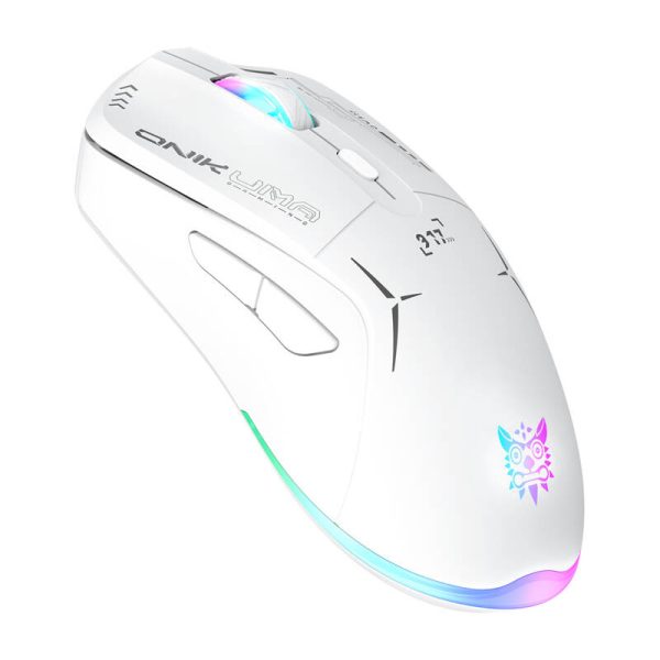 Onikuma Wired Gaming Mouse CW917 White - Image 2