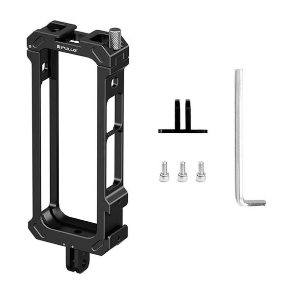 Metal protective cage PULUZ with tripod adapter for Insta360 X4 - Image 5